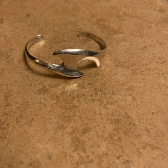 Steeling Silver TAXCO Bracelet Cuff 925Sterling